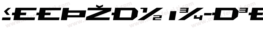 Beekman Square OT W03 Light Regular字体转换